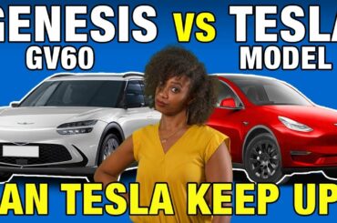 Genesis GV60 vs. Tesla Model Y | Compact Luxury Electric SUV Comparison | Price, Performance & More!