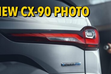 New 2024 Mazda CX-90 Teaser with Plug-in Hybrid Power