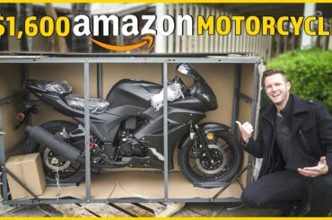 I BOUGHT the most AVERAGE-PRICED Motorcycle on AMAZON ($1,600 NEW)