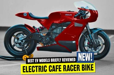 9 All-Electric Motorcycles Charging into the Class of Cafe Racer Bikes