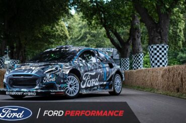 The Puma Rally1 Arrives At Goodwood | Ford Performance