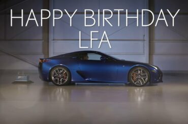 Happy 10th Birthday Lexus LFA