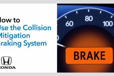 How to Use the Collision Mitigation Braking System™ (CMBS™)