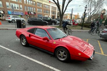 [ferrari unknown] hanging outside coffee shop in suburban NJ