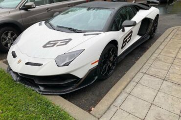 How I know my boss is in the office [Lamborghini Aventador SVJ63]