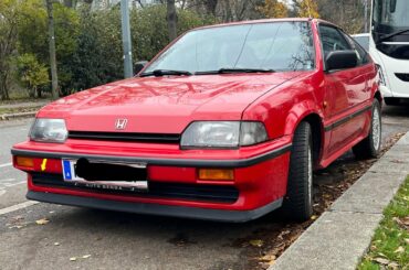 Absolutely fantastic [Honda CRX] I saw just a few minutes ago in Vienna!