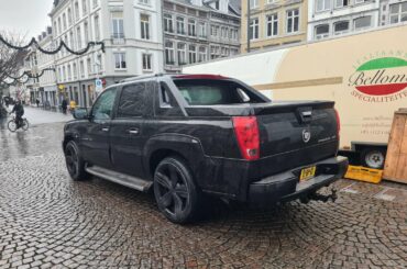 Who in their right mind imported a [Cadillac Escalade EXT] into the Netherlands