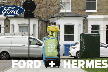 Ford and Hermes Pilot Pedestrian Couriers to Deliver Faster, More Sustainable Online Shopping