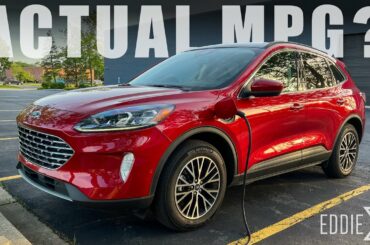 Living With A Ford Escape Plug-In Hybrid | Real World Fuel Economy!