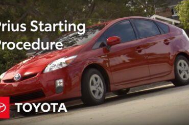 2010 Prius How-To: Starting Procedure | Toyota