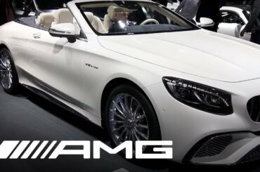 The Mercedes-AMG S 65 Cabriolet at the 2017 IAA