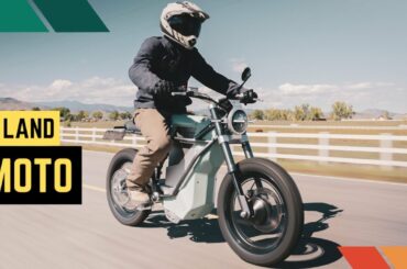 150 Miles on the ELECTRIC Motorcycle YOU NEED TO RIDE! | Land Moto District Review