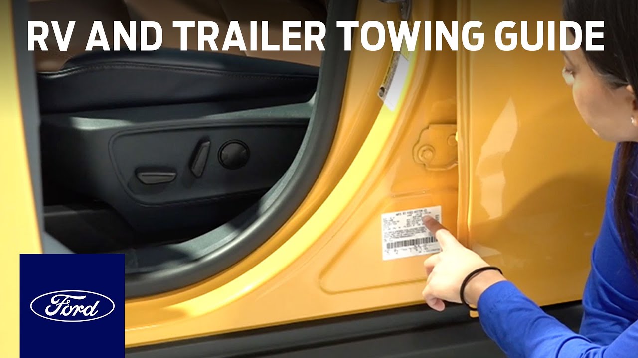 How to Access and Use the Ford RV and Trailer Towing Guide Ford EVSHIFT