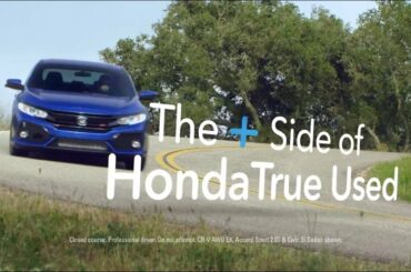 HondaTrue Used - "The Plus Side"