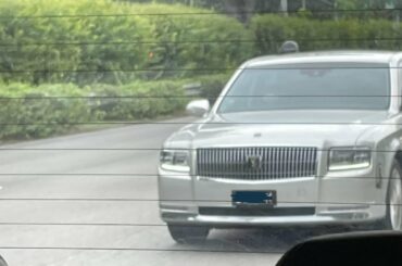 [Toyota Century] spotted outside Japan…same price point as a Maybach, apparently