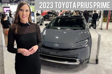 2023 Toyota Prius Prime Plug-In Hybrid: All-New With a Slick Design, More Power & a Longer EV Range!