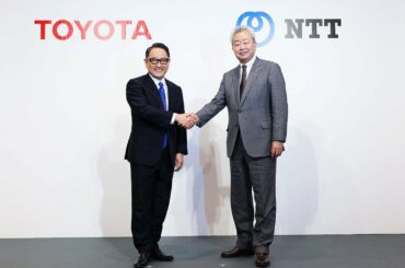 Joint Press Conference by Toyota Motor Corporation and NTT Corporation