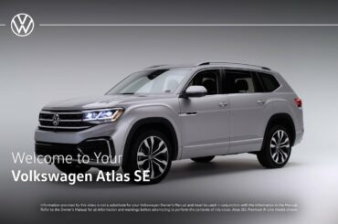 Welcome to your 2022 Volkswagen Atlas SE with Technology