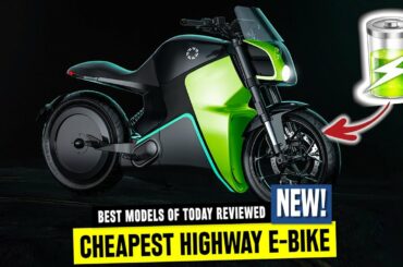 9 Cheapest Electric Motorcycles w/ Highway Speed Capability (Ranked by Pricing and Range)