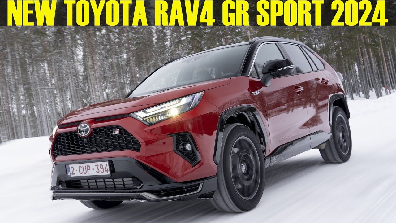 2024 New TOYOTA RAV4 GR Sport ( Plugin Hybrid ) Full Review! EV Shift