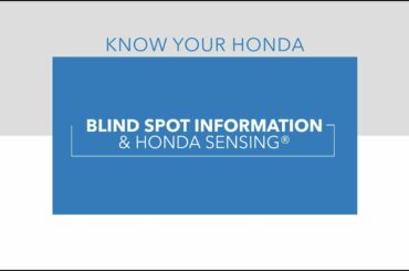 Know Your Honda: 2023 HR-V Honda Sensing®