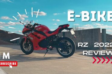 The BEST Electric Motorcycle in America! 2023 E-Bike Review | RZ 2022 Model @DampBalaclava