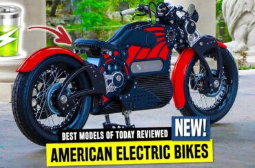 10 Modern American Electric Bikes Previewing the Future of Motorcycling in the US