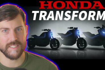 Honda's EV motorcycle lineup will change the world...