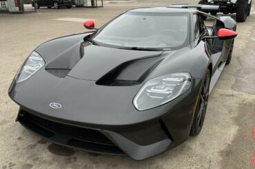 1 of 5, full carbon [Ford GT] I saw at a gas station in Texas yesterday