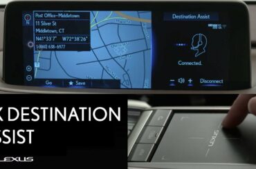 Lexus How-To: Using Destination Assist in the RX 350 | Lexus