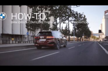 Configure the New Central BMW iDrive Display | BMW Genius How-to | BMW USA