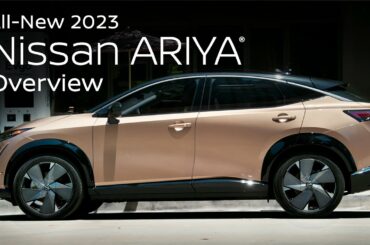 2023 Nissan ARIYA Electric SUV Overview