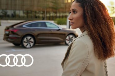 Progress is a matter of character | Elaine Welteroth & the Audi Q8 Sportback e-tron