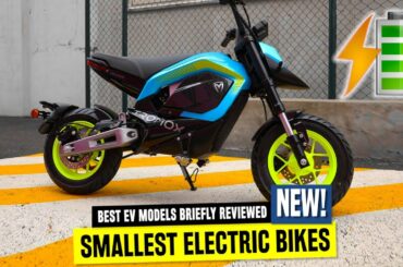 9 Smallest Electric Motorcycles that Are Big on High-Tech and Riding Fun