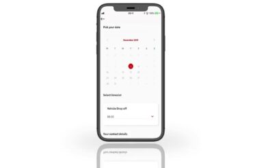 How to access the Service and Maintenance feature in the Toyota MyT App