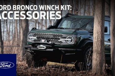 Ford Bronco Winch Kit | Accessories | Ford