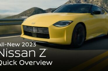 All-New 2023 Nissan Z Quick Overview | Nissan USA