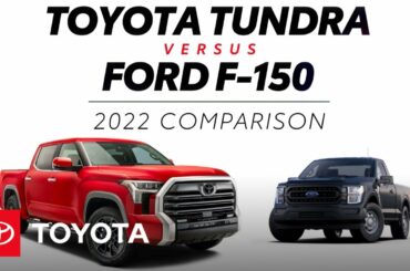 2022 Toyota Tundra vs 2022 Ford F-150: Full-Size Pickup Truck Comparison | Toyota
