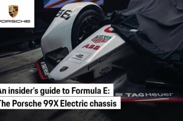 Zooming In: the Porsche 99X Electric chassis | TAG Heuer Porsche Formula E Team