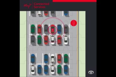 Toyota MyT app -  Find My Car