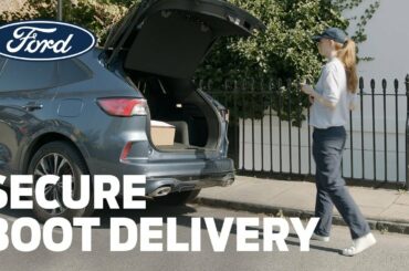 Delivering parcels safely to your Ford car