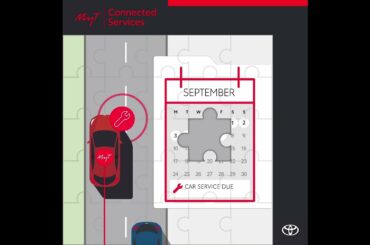 Toyota MyT app - Service Reminders