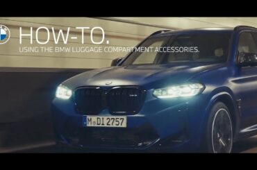 How to Use the BMW Luggage Compartment Accessories | BMW Genius How-to | BMW USA