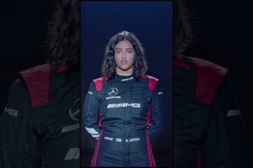 Mercedes-AMG GT3 driver Reema Juffali. #BeOneOfMany #IWD2023  #Shorts