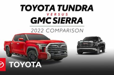 2022 Toyota Tundra vs 2022 GMC Sierra | Toyota