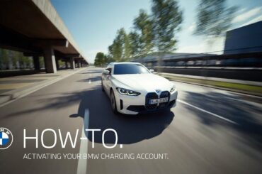 How to Activate Your BMW Charging Account
