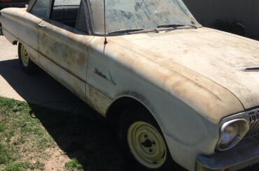 1962 Ford Falcon pulled out of my great grandads garage