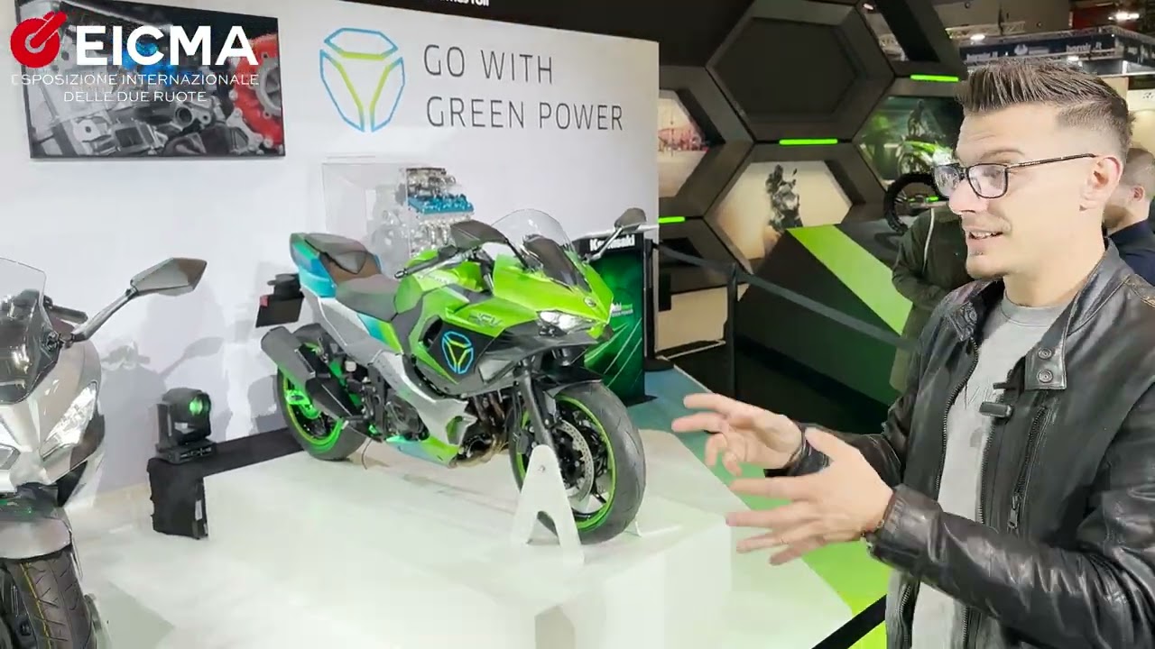 2023 Kawasaki Electric Motorcycles & 2024 Hybrid EV Shift