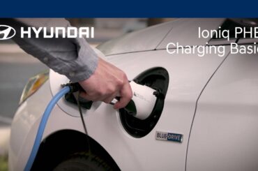Ioniq Plug-In Hybrid Charging Basics | Hyundai