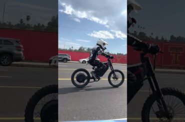 This Electric Motorcycle is INSANE! #shorts